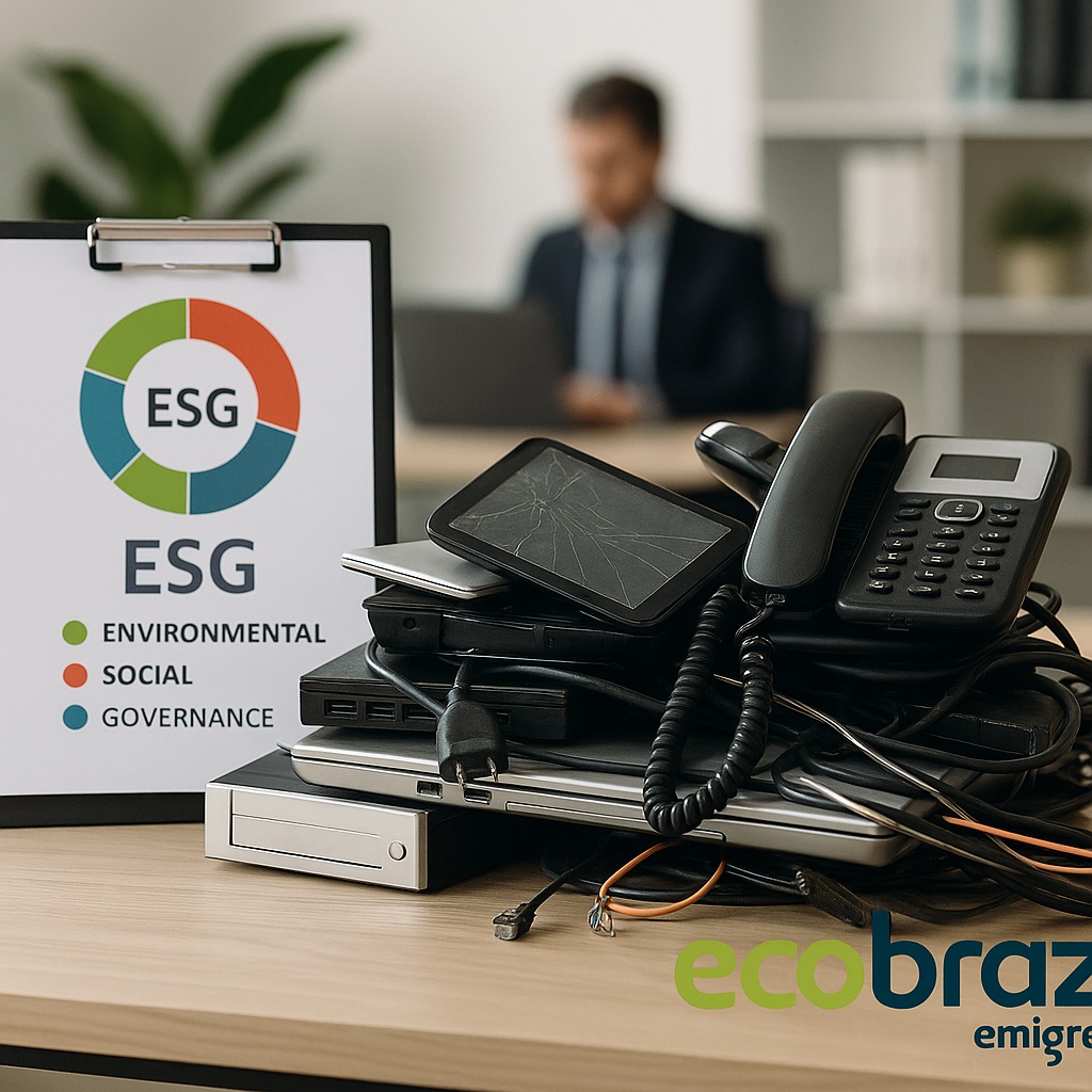 Informes ESG y el Reciclaje de Electrónicos