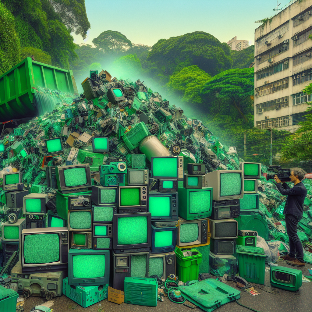 Entfernung und Recycling von Inaktiven Audiovisuellen Geräten in São Paulo