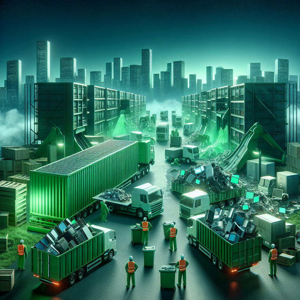 Solution complète de logistique inverse et de gestion des actifs informatiques SP