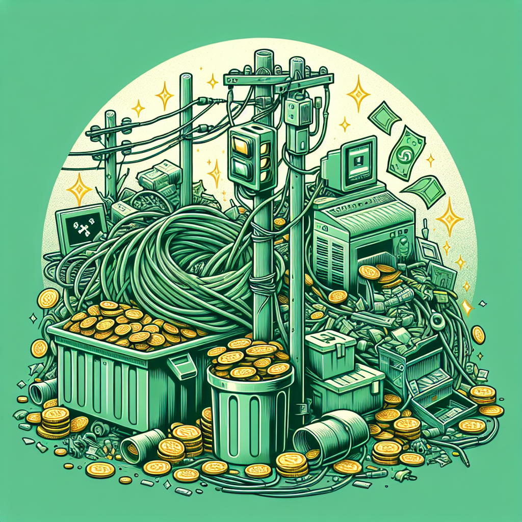 Sucata de cabos e fios elétricos: onde levar e como lucrar