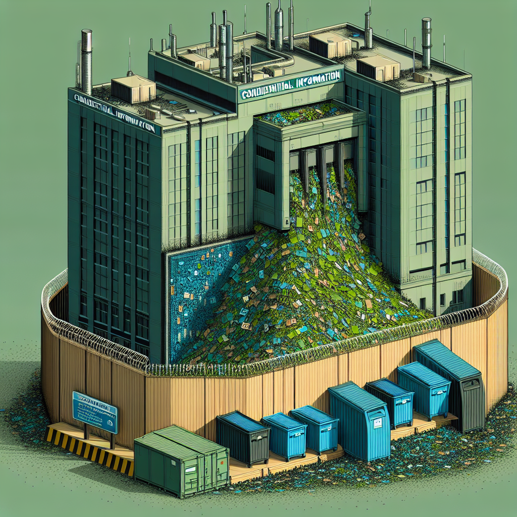 Sie haben sensible Informationen verloren? Nur die sichere Entsorgung durch Ecobraz schützt Ihr Unternehmen und Ihre Marke