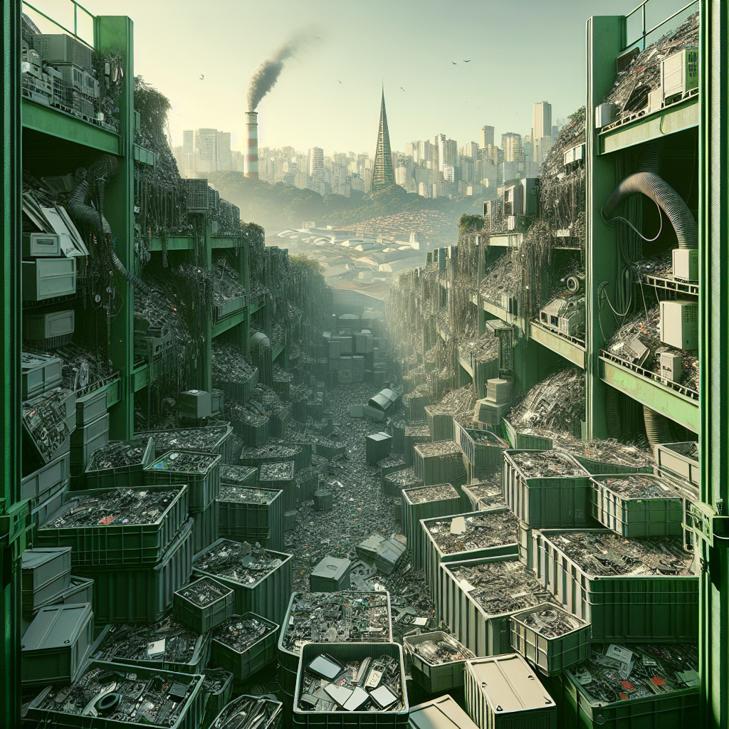 Visita técnica para la disposición de electrónicos en São Paulo