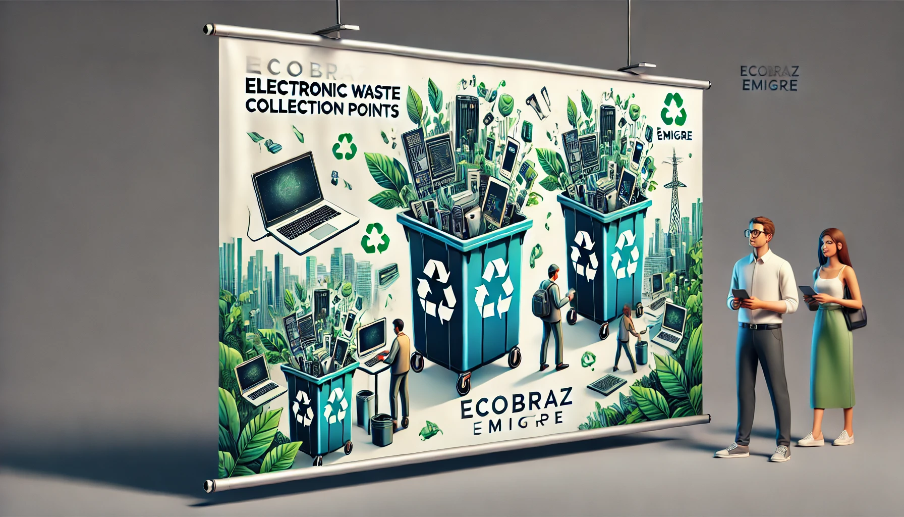 Postos de Coleta da Ecobraz Emigre 🌍♻️